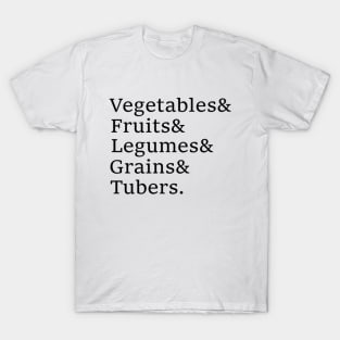 Foundations of the vegan diet T-Shirt